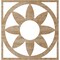 Ekena Millwork Blume Wood Fretwork Pierced Ceiling Medallion, Red Oak, 20"OD x 7"ID x 3/8"T CMWP20X20X0375BLRO - alternate 2